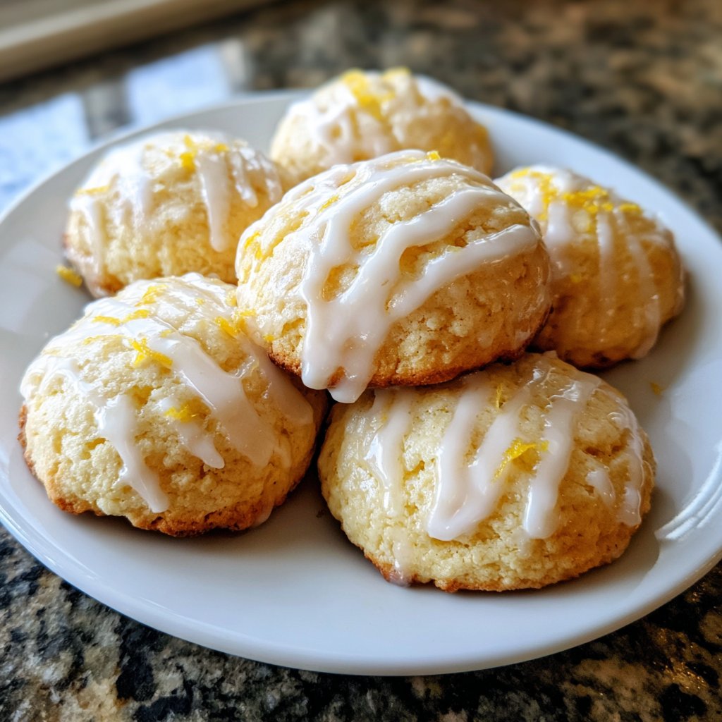 Limoncello Lemon Cookies