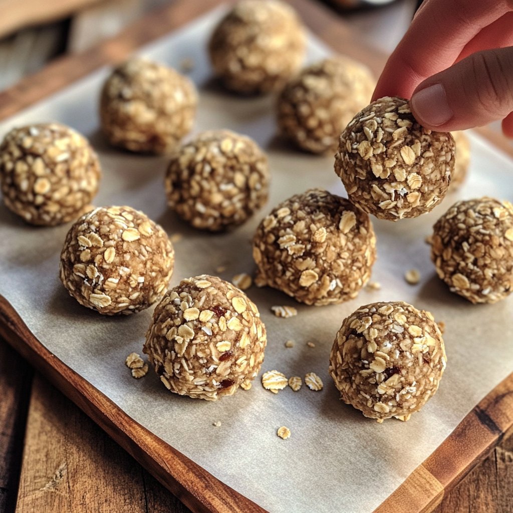 Protein Balls with Dates and Oats