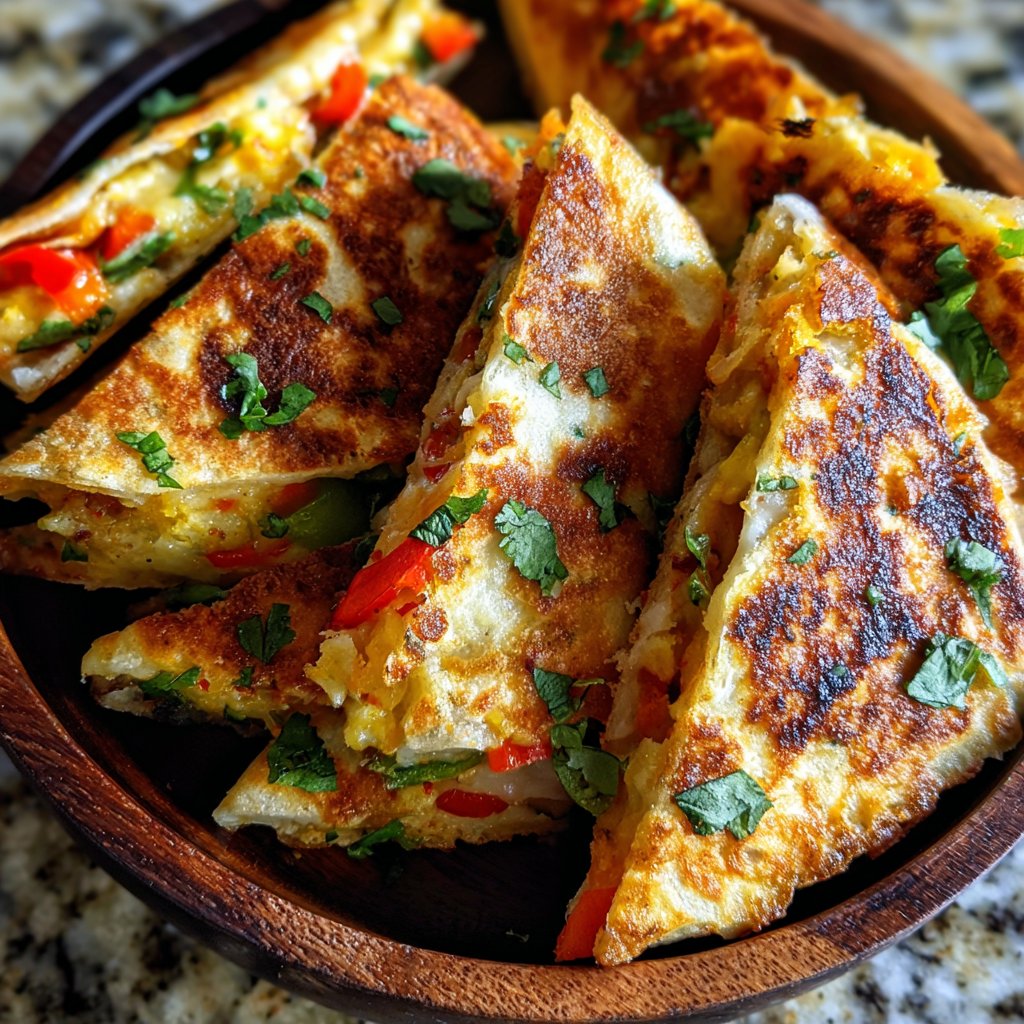 Super Bowl Appetizer Veggie Quesadilla Bites