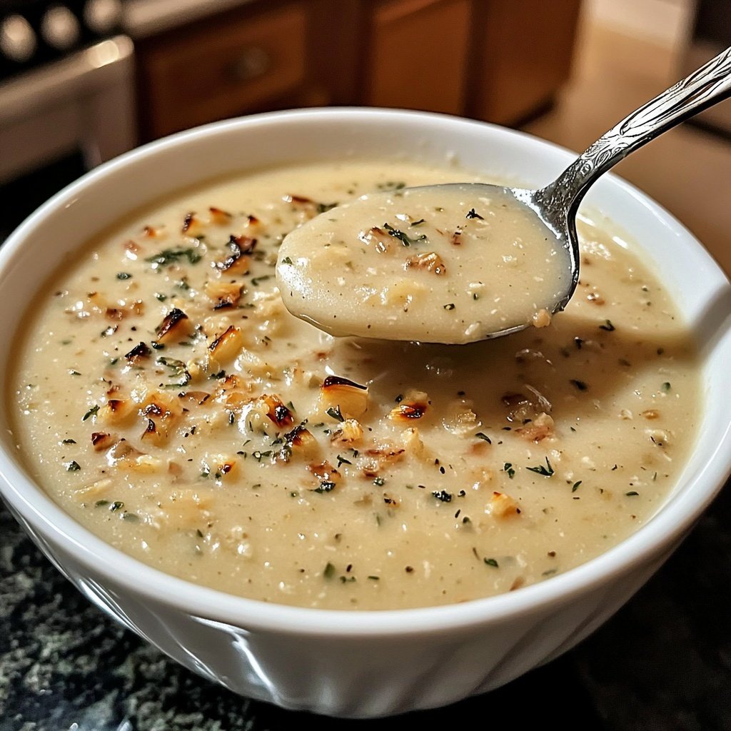 French Garlic Soup