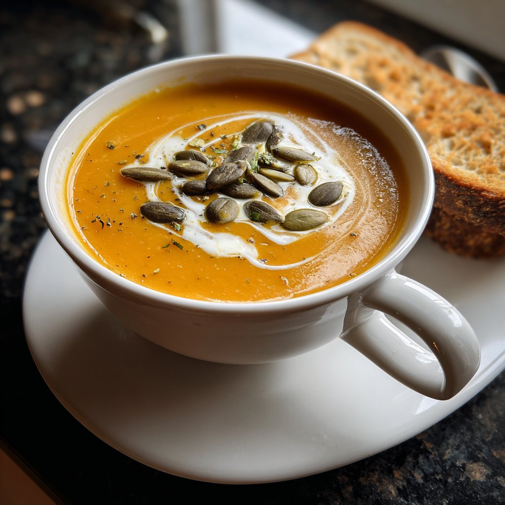 Spicy Pumpkin Squash Soup