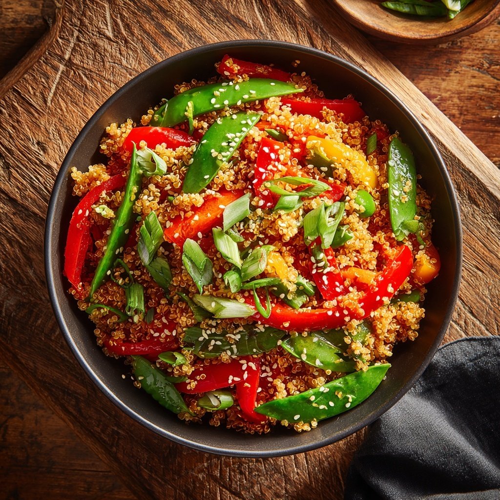 Vegetable Fried Quinoa