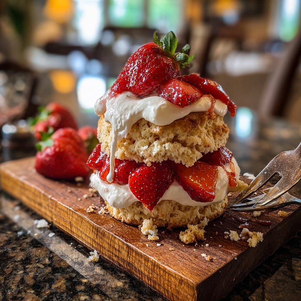 Strawberry Biscuit Shortcake