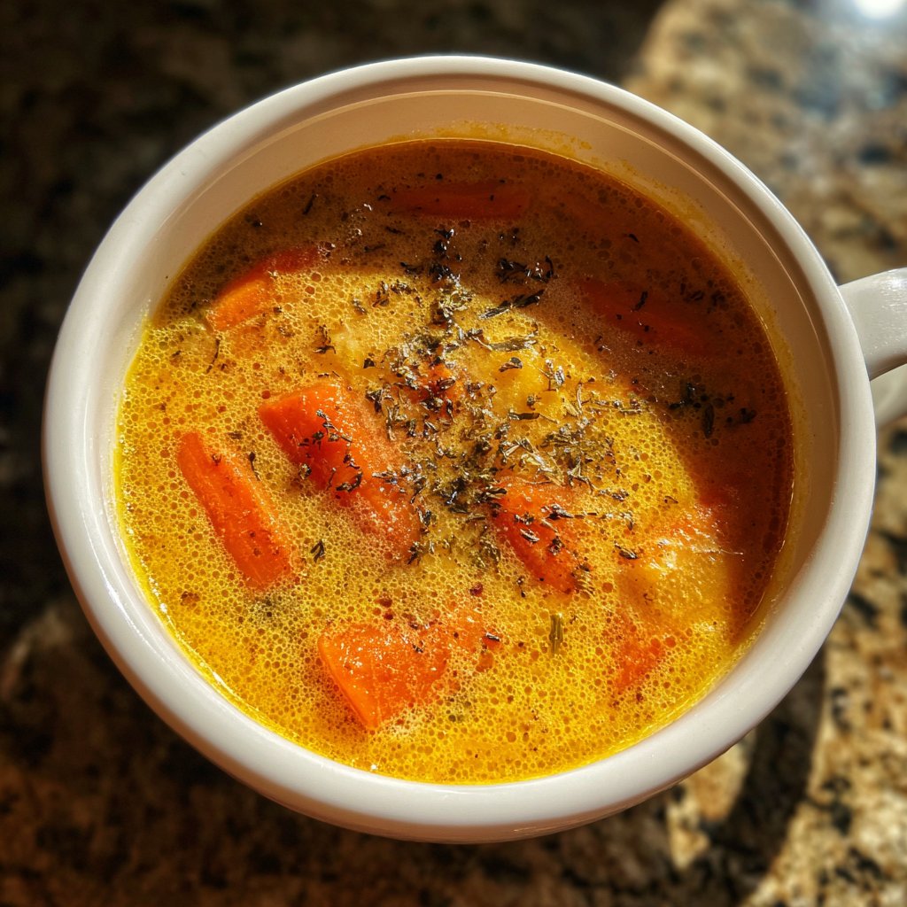 Creamy Carrot Ginger Soup