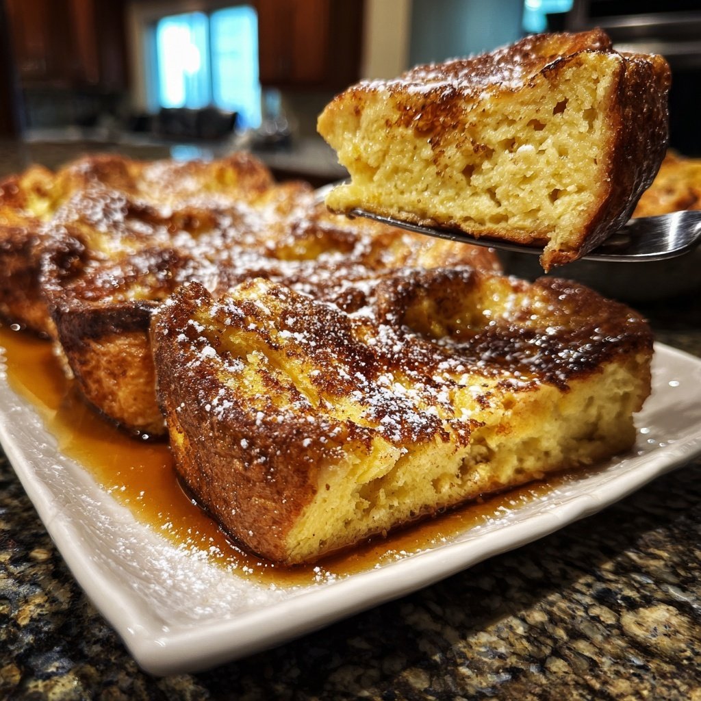Baked French Toast For A Crowd